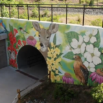 White Oak Creek Greenway Pedestrian Tunnel Mural